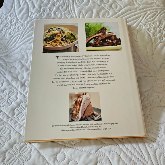 The Flavors Of Bon Appétit 2007 Hardcover Cookbook - Picture 2 of 10